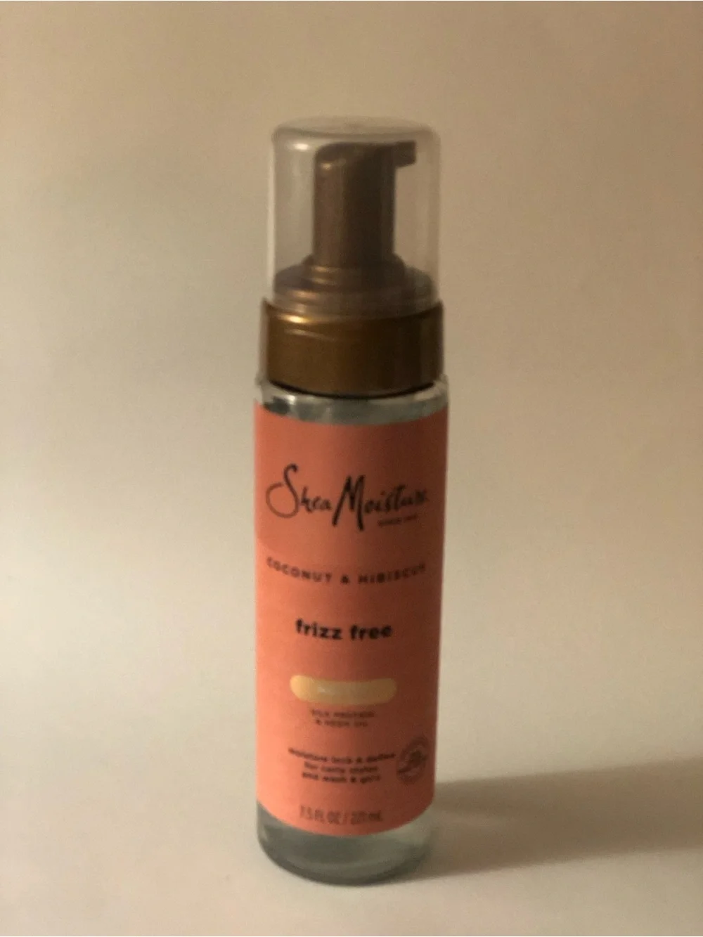 Shea Moisture Coconut + Hibiscus  Frizz Free Curl Mousse — 7.5 Oz